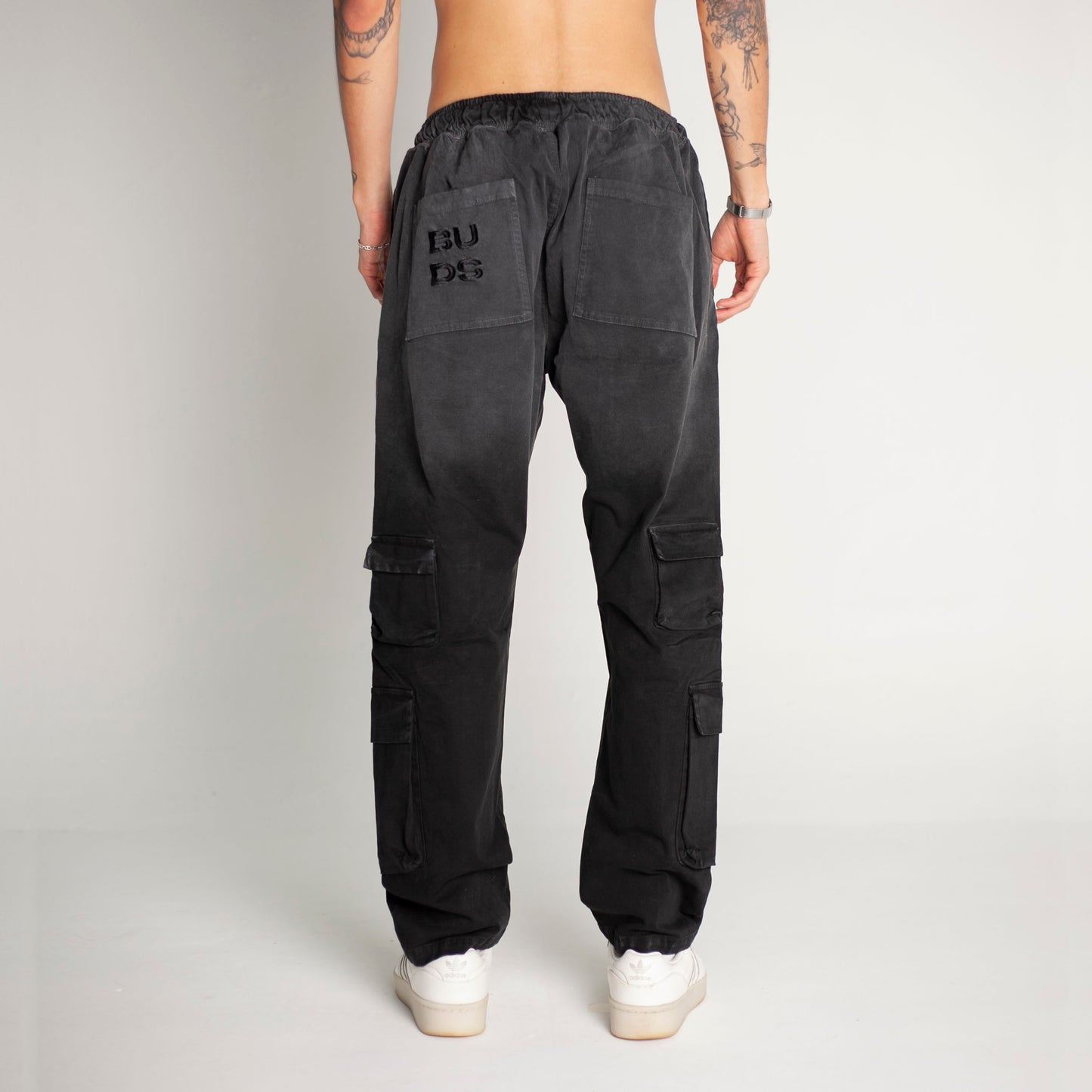 Pantalón Cargo Bota Recta Degradé Buds