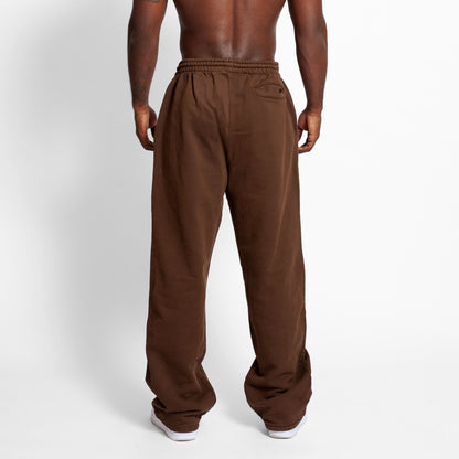 Sudadera Bota Recta Chocolate Tela Alto Gramaje 400G