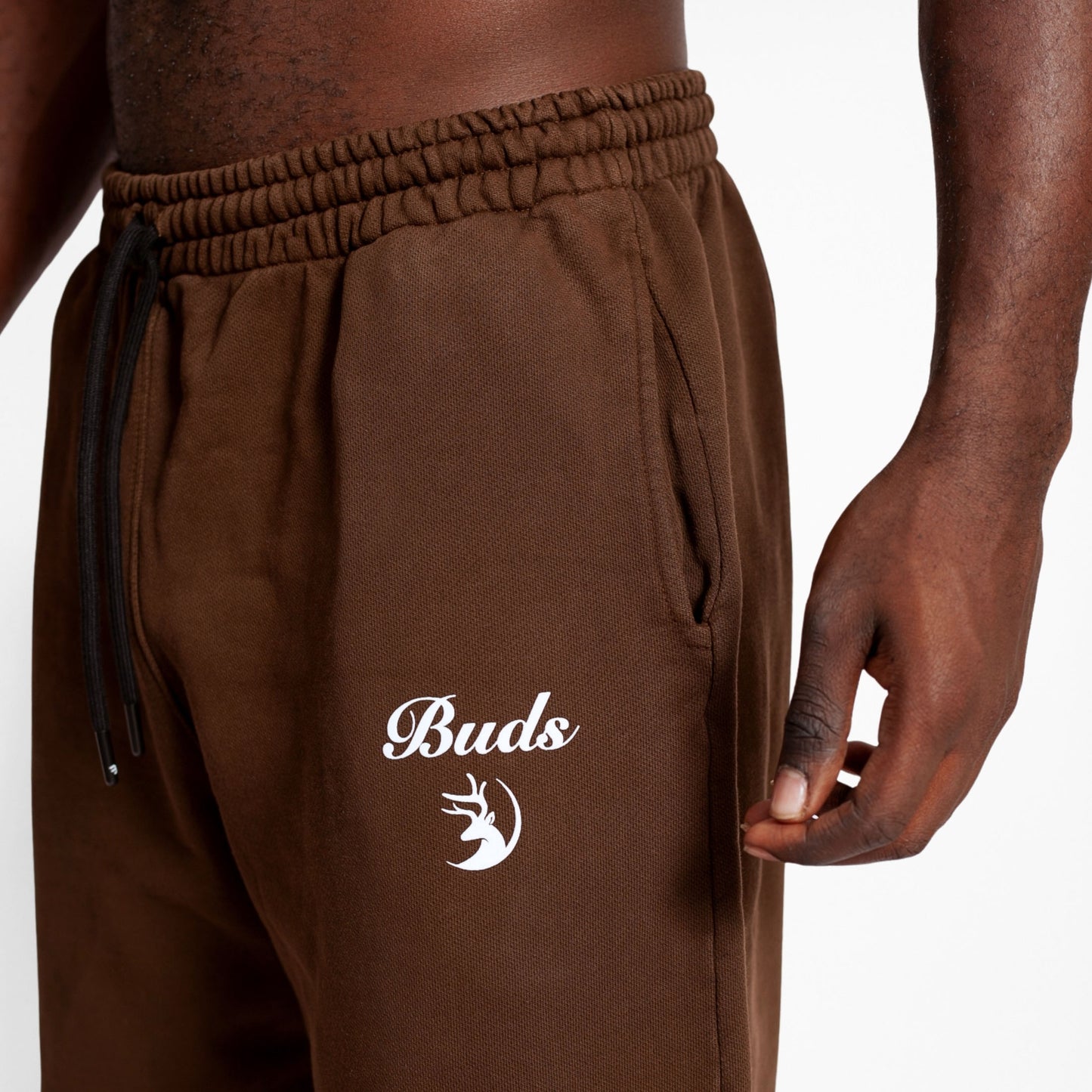 Sudadera Bota Recta Chocolate Tela Alto Gramaje 400G