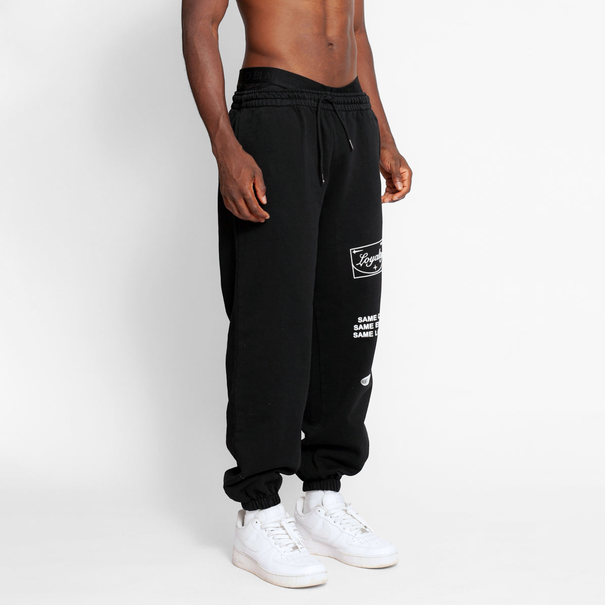 Sudadera Hombre Bota Resorte Negra Tela Alto Gramaje 400G