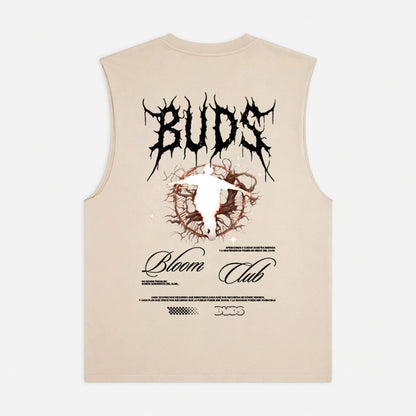 Camisilla Oversize Hombre Beige Buds