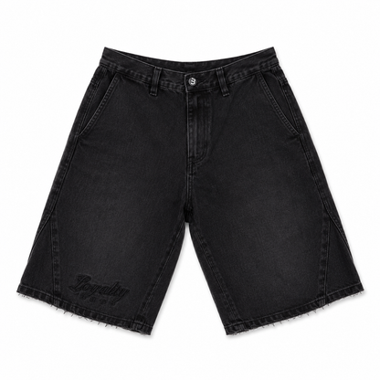 Bermuda Denim Baggy Hombre Negra Buds