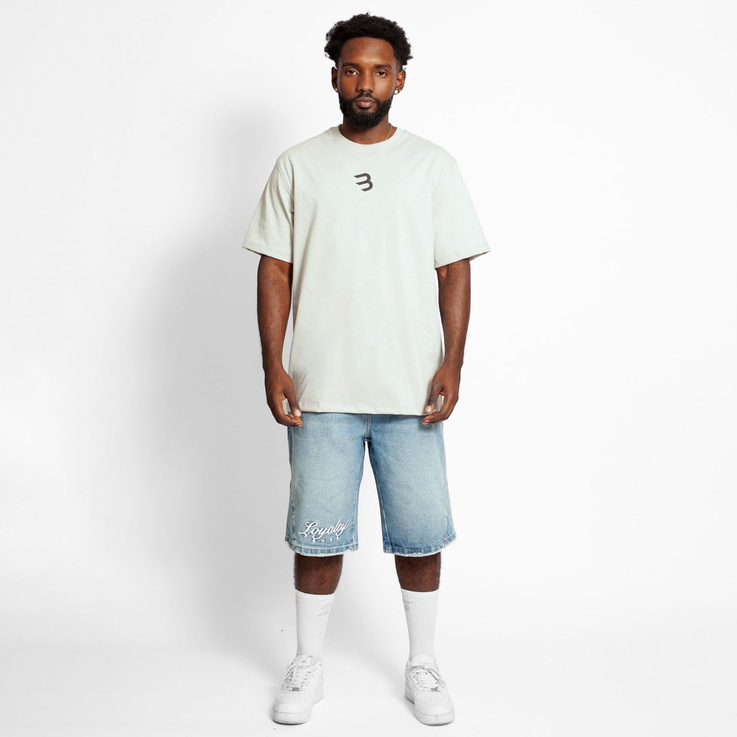 Camiseta Regular Hombre Verde Claro Buds