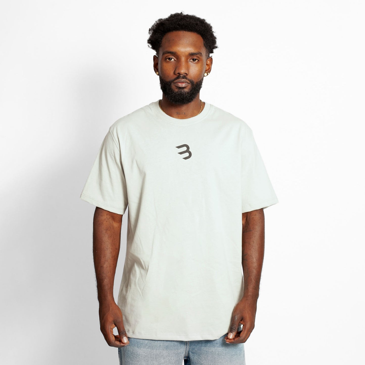 Camiseta Regular Hombre Verde Claro Buds