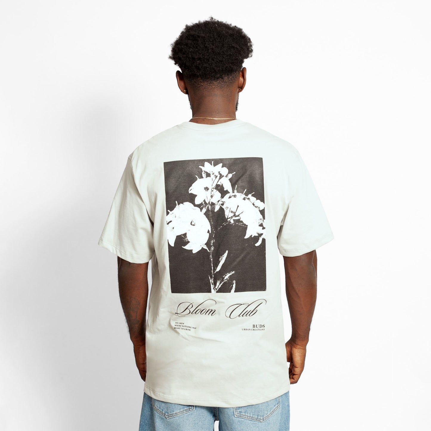 Camiseta Regular Hombre Verde Claro Buds
