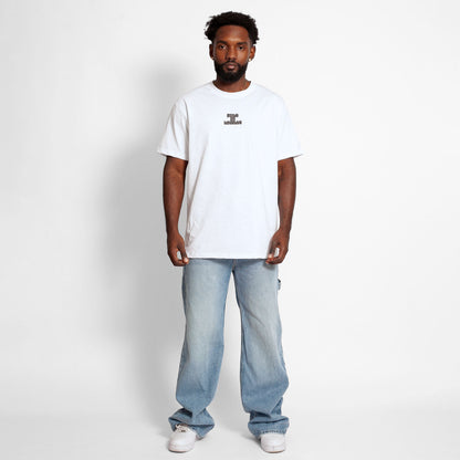 Camiseta Regular Hombre Blanco Buds