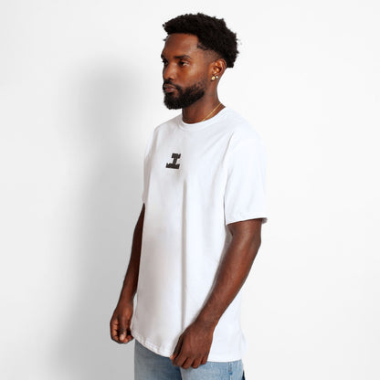 Camiseta Regular Hombre Blanco Buds