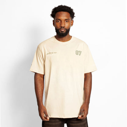 Camiseta Regular Hombre Beige Buds