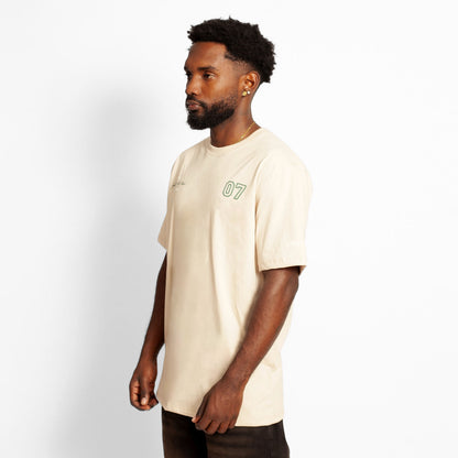Camiseta Regular Hombre Beige Buds