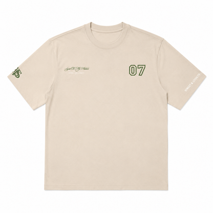 Camiseta Regular Hombre Beige Buds