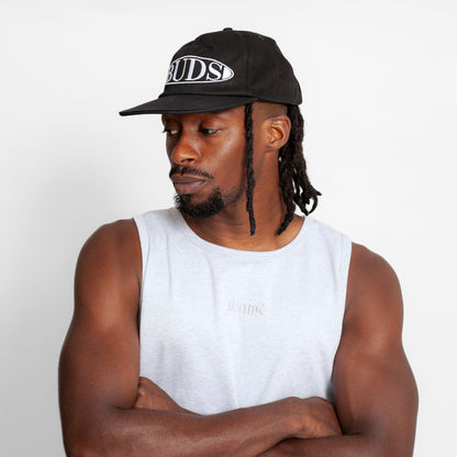 Gorra Golfer Negra Buds