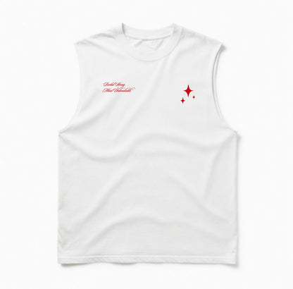 Camisilla Oversize Hombre Blanca Buds