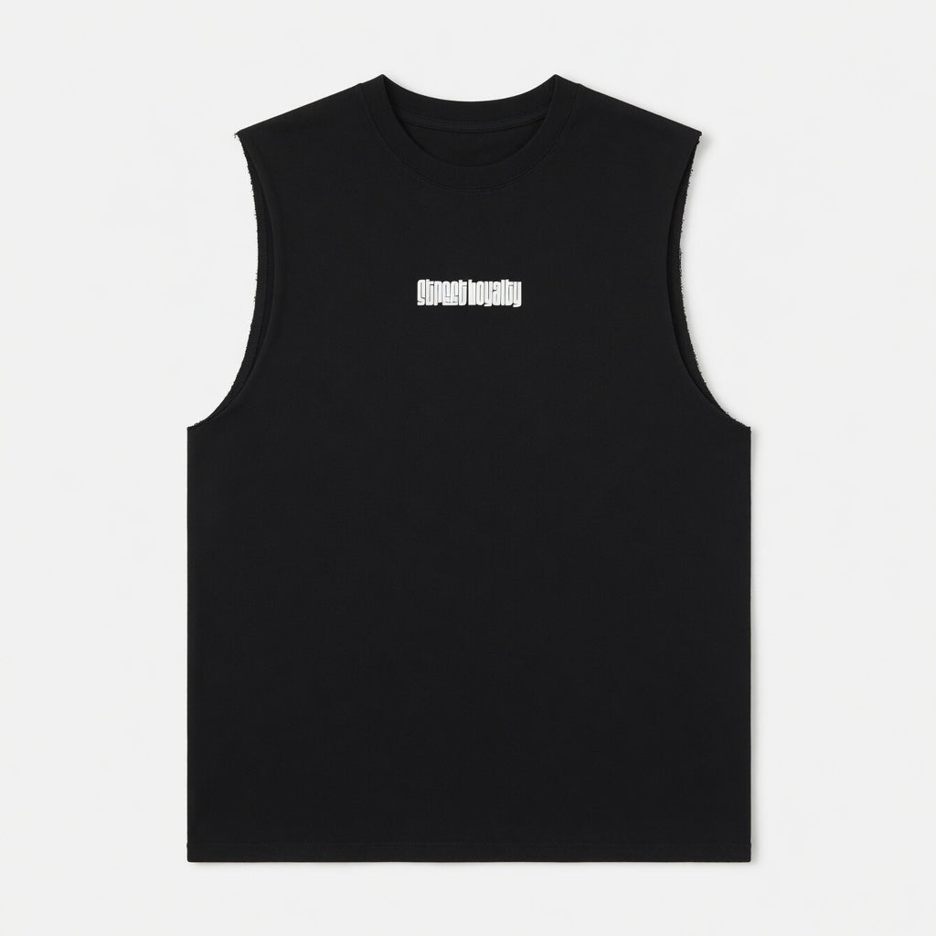 Camisilla Oversize Hombre Negra Buds