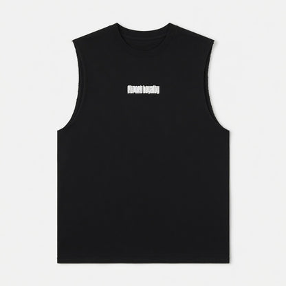 Camisilla Oversize Hombre Negra Buds